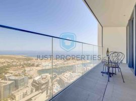 ST JULIAN'S - MERCURY TOWER - LUXURIOUS ONE-BEDROOM FURNISHED APARTMENT WITH AMAZING VIEWS - FOR SALE